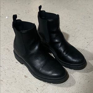Mix No. 6 Sleek Black Ankle Booties